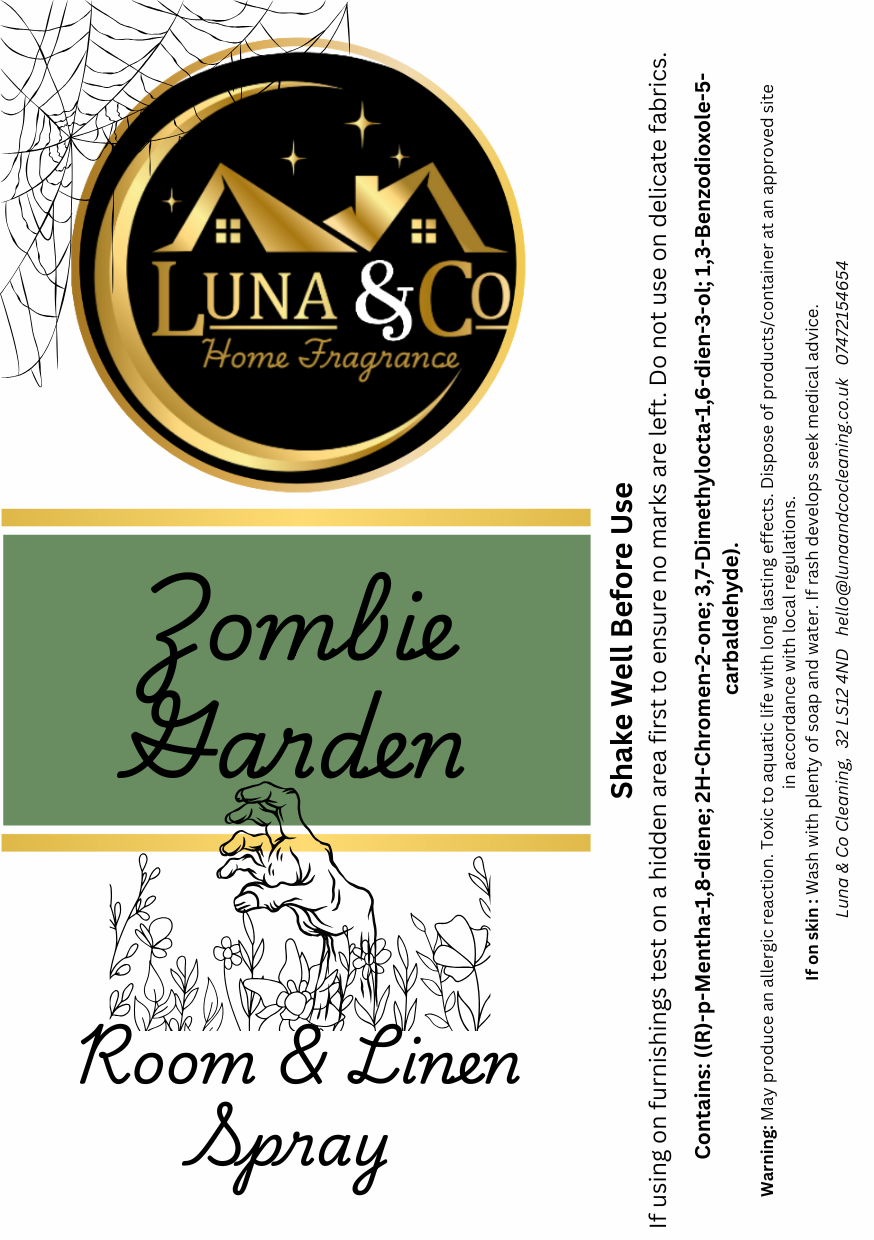 Zombie Garden Room & Linen Spray (100ml)