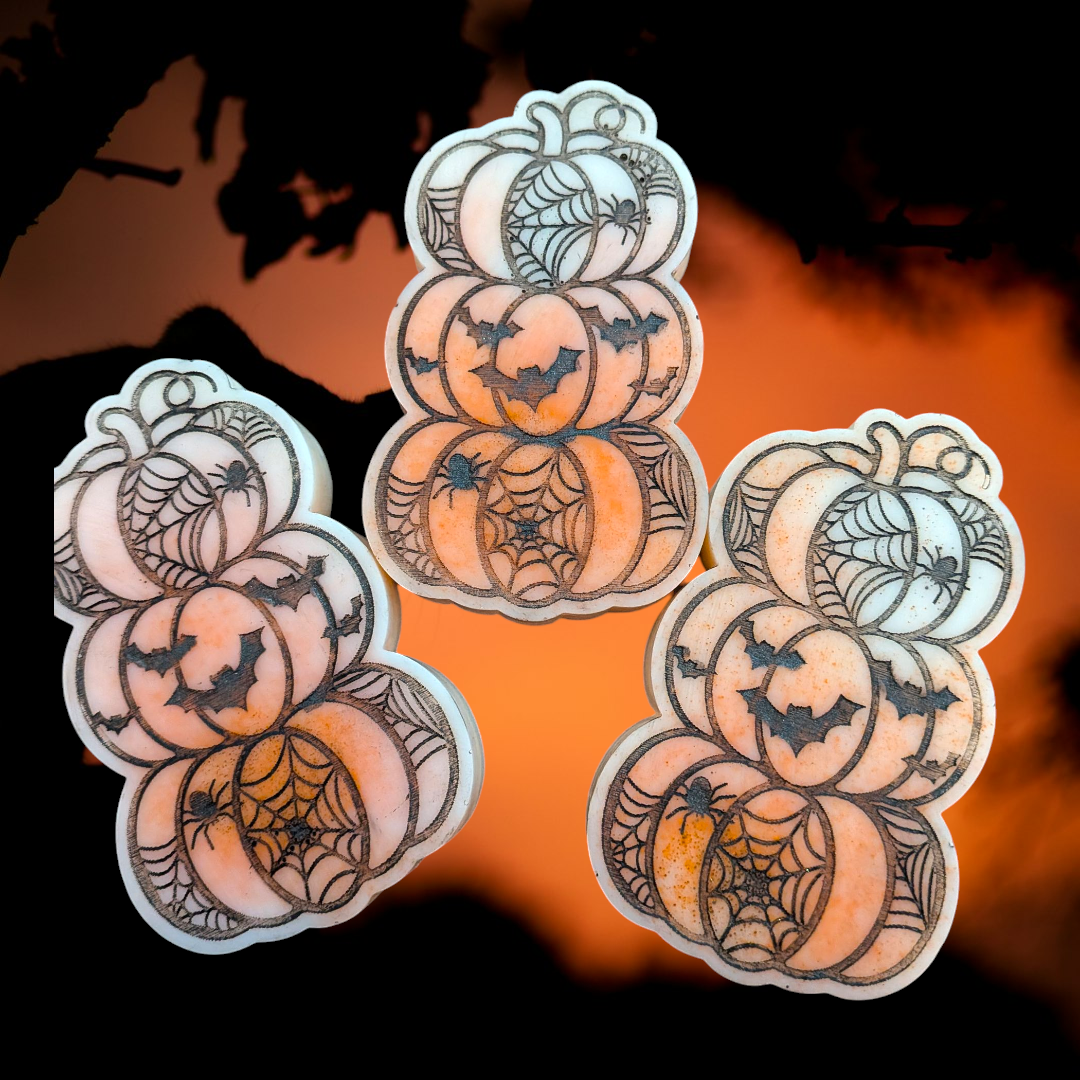 Candy Casket Pumpkin Stack