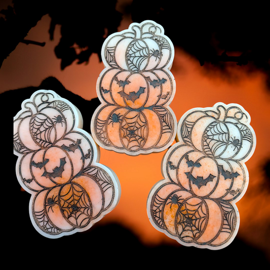Candy Casket Pumpkin Stack